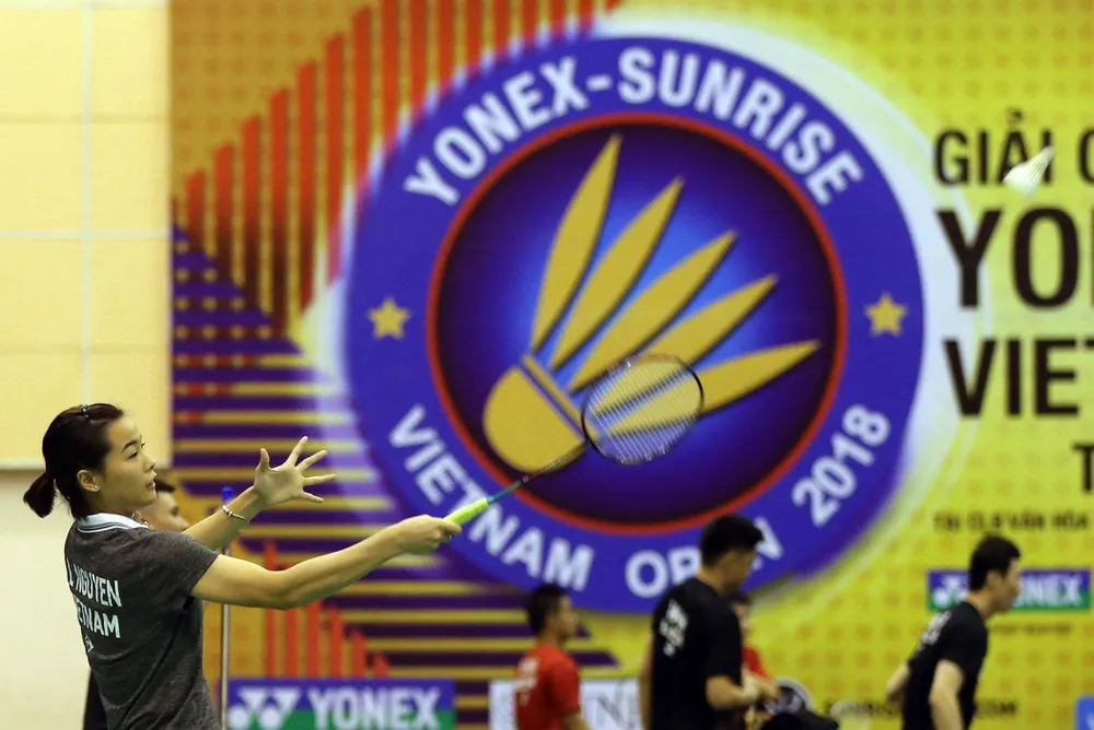 Nguyễn Tiến Minh thất thủ ở giải cầu lông Thái Lan Masters ảnh 1