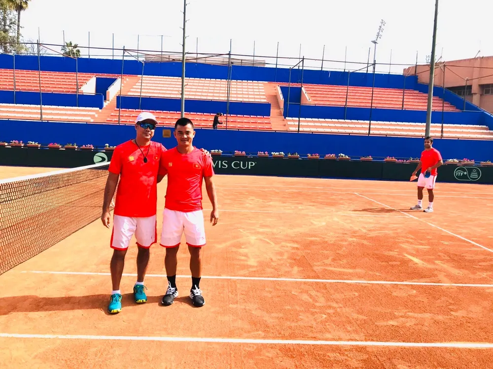 Lý Hoàng Nam cùng đội tuyển Việt Nam quyết thắng ở giải quần vợt đồng đội nam thế giới ảnh 2