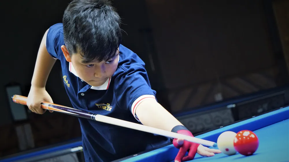 Cơ thủ trẻ Nguyễn Viết Trường Hải. 