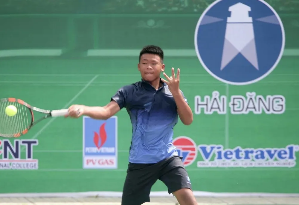 Hai tay vợt nhí của Hải Đăng “gây sốc” ở giải quần vợt vô địch quốc gia ảnh 1