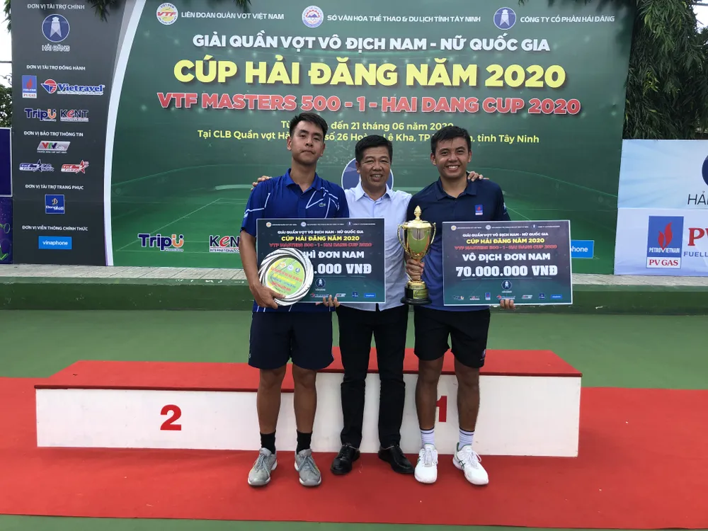 Tay vợt Lý Hoàng Nam vẫn giữ ngôi vương quốc gia ảnh 2