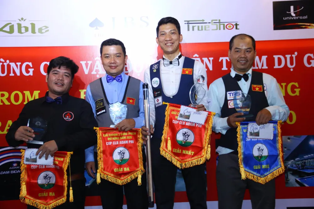 Cơ thủ Ngô Đình Nại xuất sắc đăng quang giải bida 3 băng Adam Pro Cup 2020 ảnh 2