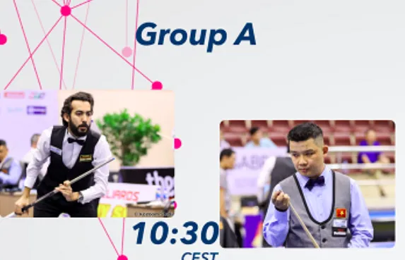 Nguyễn Đức Anh Chiến tìm lại cơ hội vào bán kết giải Billiards trực tuyến thế giới UMB ảnh 2