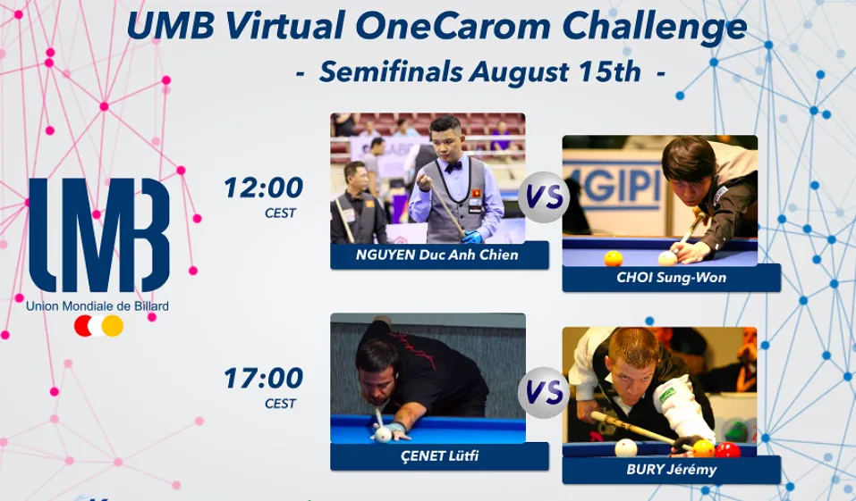 Nguyễn Đức Anh Chiến thẳng tiến vào bán kết giải Billiards trực tuyến thế giới UMB ảnh 2