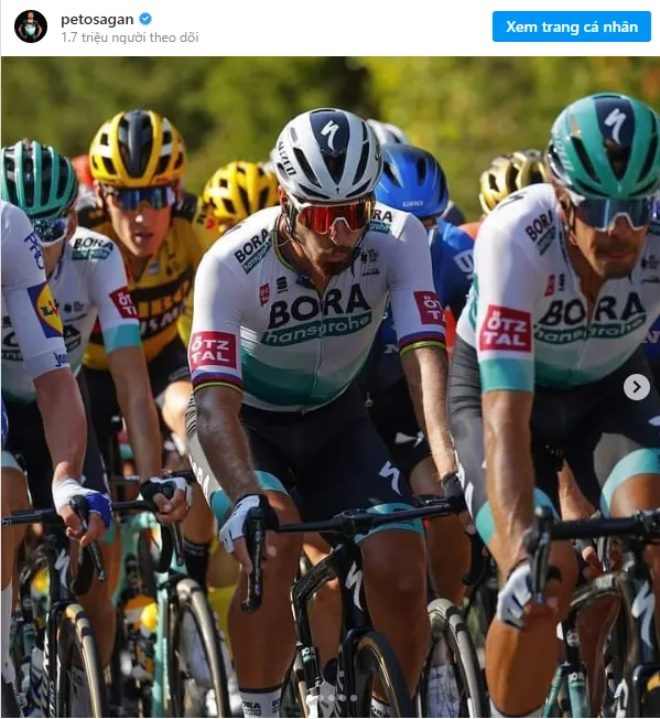 Tour de France 2020: Peter Sagan thừa nhận hết cửa tranh Áo xanh với Sam Bennett ảnh 1