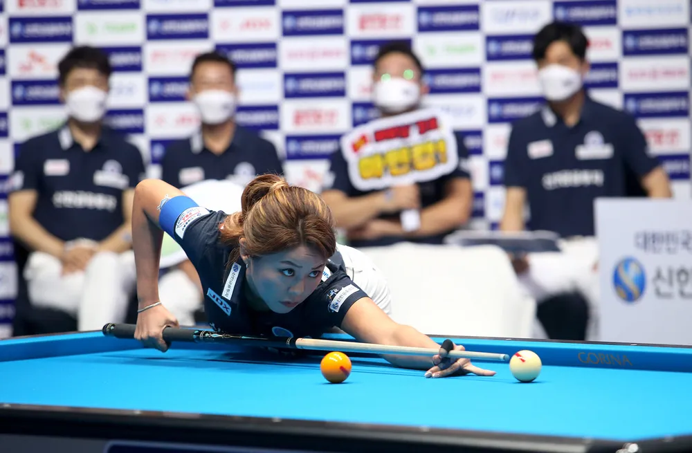 Mã Minh Cẩm giúp đội Alphas thoát khỏi thất bại tại giải Billiards PBA Team League ảnh 1