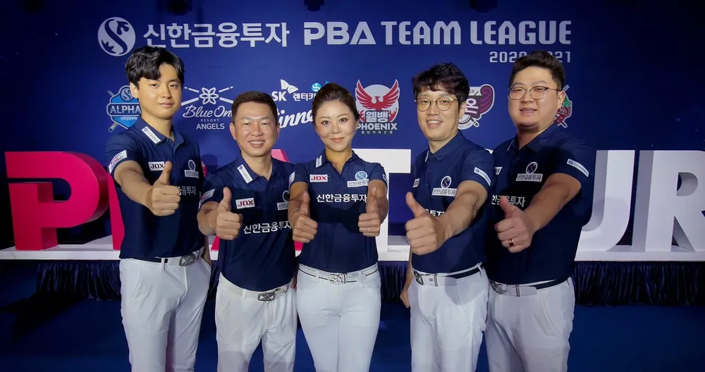 Đội Alphas của Mã Minh Cẩm với quyết tâm chiến thắng. Ảnh: PBA