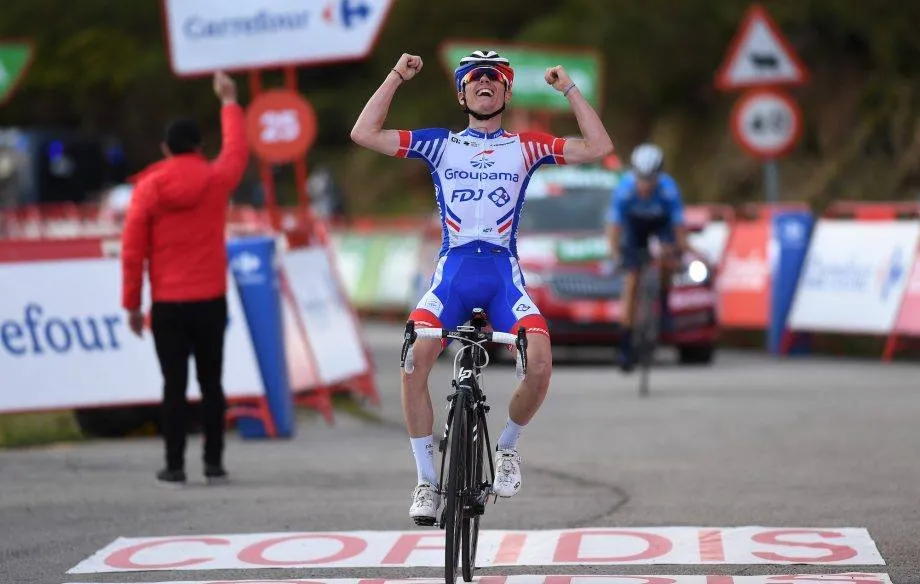 David Gaudu (Groupama-FDJ) chiến thắng khi chặng 11 trở lại - Ảnh: Getty Images