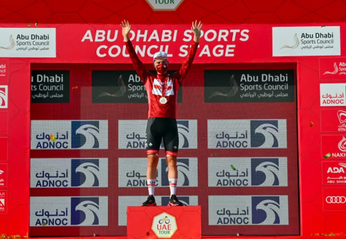 “Thần gió” Filippo Ganna thống trị nội dung tính giờ trong khi Antonio Tiberi chia tay UAE Tour vì tai nạn khó hiểu ảnh 2