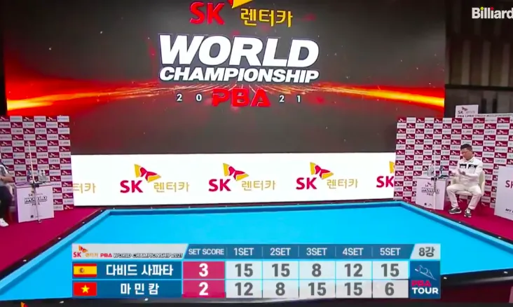 Nỗ lực bất thành, Mã Minh Cẩm dừng chân ở tứ kết giải Billiards World Championship ảnh 2