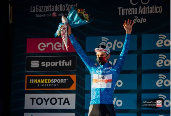 Tadej Pogacar đang đạt phong độ đỉnh cao. 