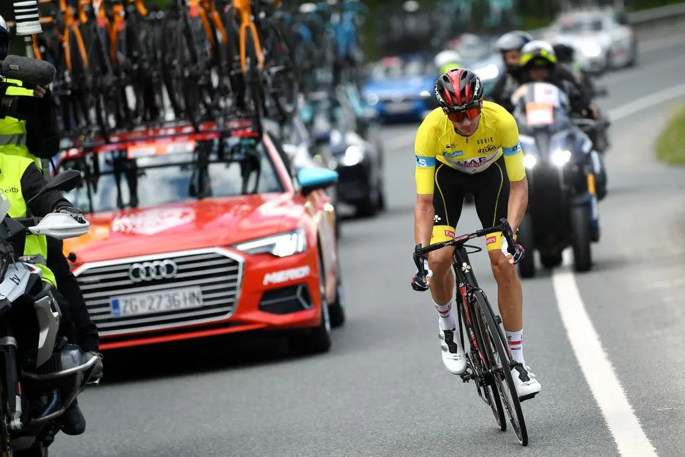 Primoz Roglic xé Áo vàng ăn “trọn mâm” giải xe đạp Tour of the Basque Country ảnh 1