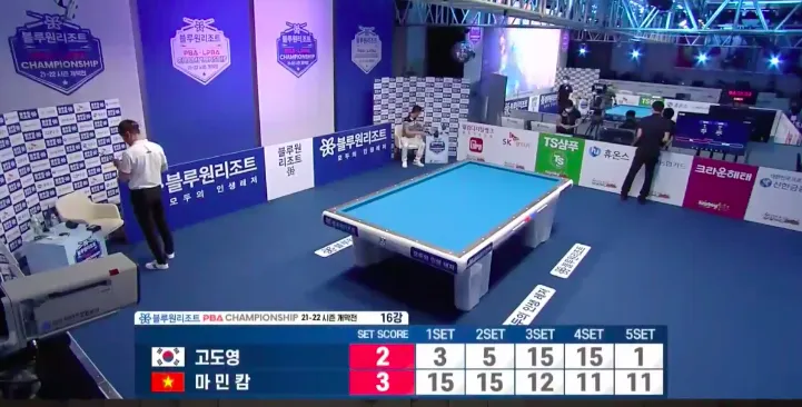 Mã Minh Cẩm gian nan vào tứ kết giải Billiards BlueOne Resort PBA Championship ảnh 2