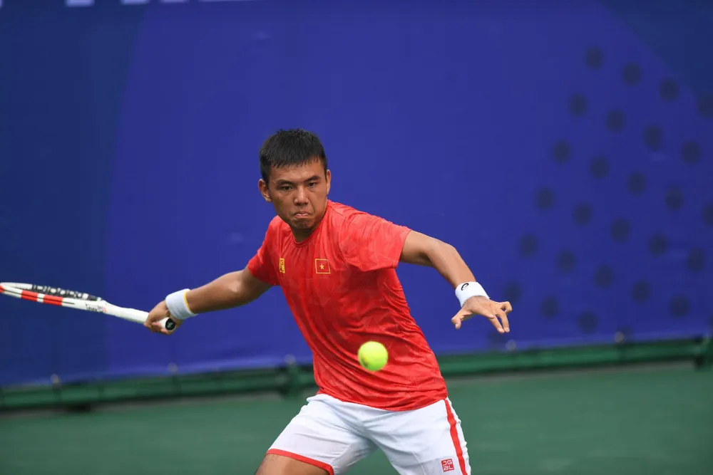 Đội tuyển Việt Nam chiến thắng vất vả ngày ra quân giải quần vợt Davis Cup ảnh 2