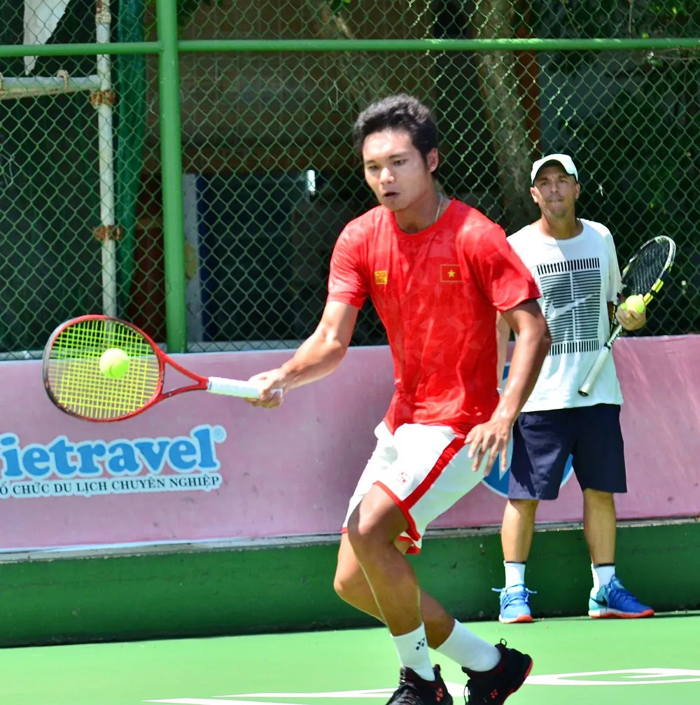 Đội tuyển Việt Nam giành vé thăng hạng lên nhóm 2 giải quần vợt Davis Cup ảnh 2