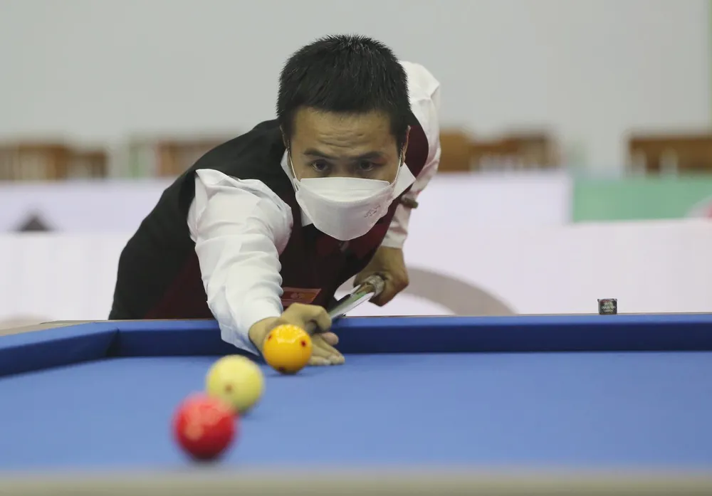 Nguyễn Như Lê đăng quang giải Billiards Carom 3 băng Bình Dương 2021 ảnh 1