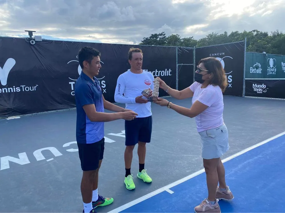 Lý Hoàng Nam tiếp tục đăng quang giải quần vợt M15 Cancun Mexico ảnh 2