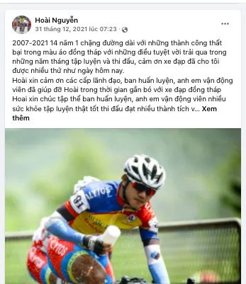 Đội trưởng Domesco Đồng Tháp Nguyễn Tấn Hoài về đầu quân cho đội xe đạp Tập đoàn Lộc Trời ảnh 1