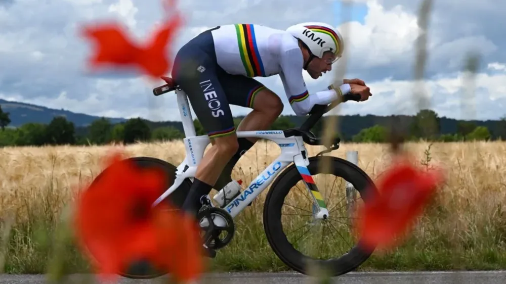 Filippo Ganna vẫn thống trị ở nội dung cá nhân tính giờ