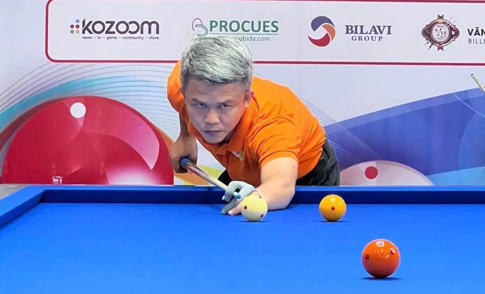 Cơ thủ Lê Quốc Hồ 