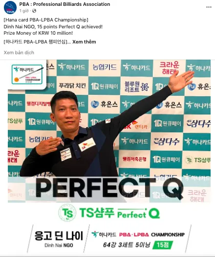 Ngô Đình Nại giành chiến thắng thần tốc với Series thưởng “Perfect” lấy trọn 200 triệu đồng ảnh 2