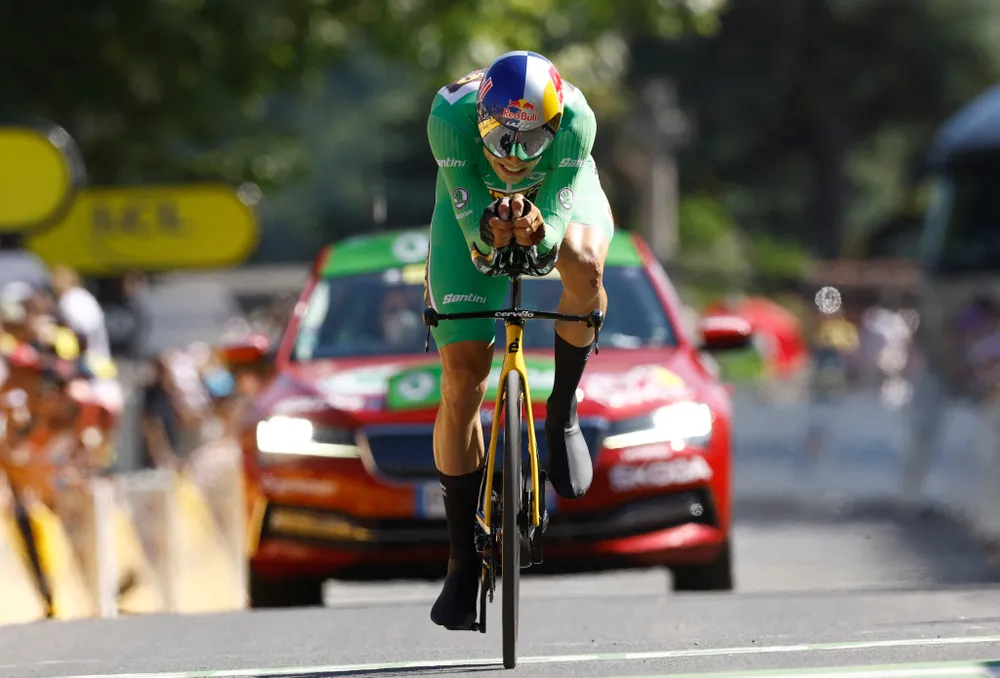 Wout van Aert lần thứ 3 thắng chặng ở Tour de France 2022