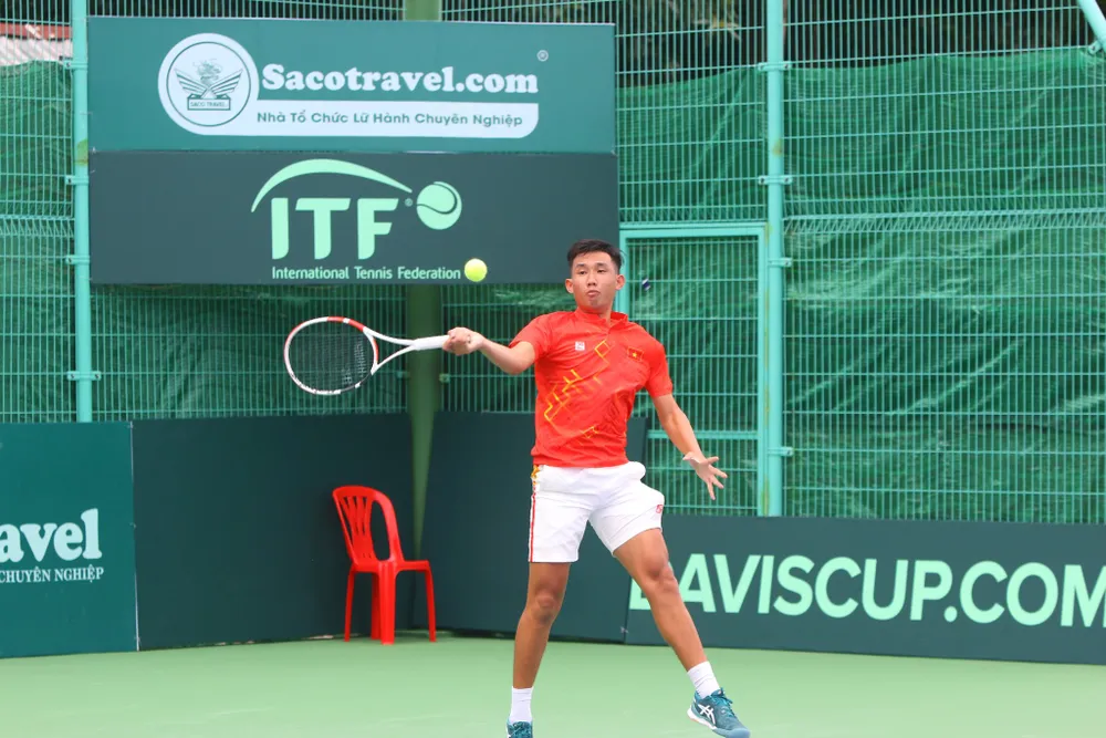 Việt Nam giành suất dự vòng play-off thăng hạng nhóm 2 tại Davis Cup 2022 ảnh 2