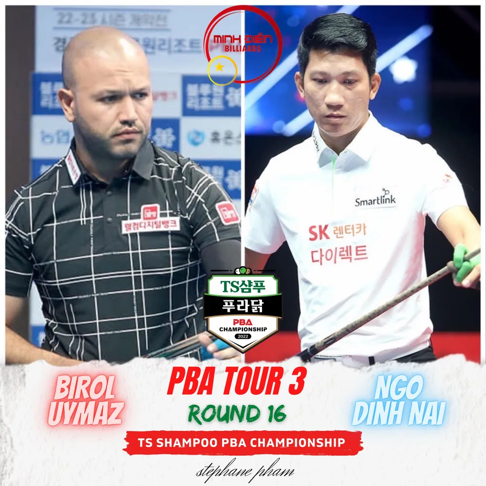 Ngô Đình Nại dễ dàng tiến vào vòng 16 giải Billiards PBA Tour Round 3 ảnh 2