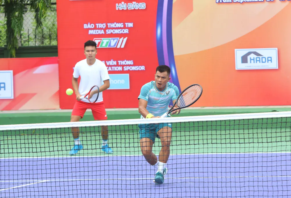 Minh Tuấn/Đắc Tiến lần đầu tiên vào tứ kết đôi nam M25 ảnh 1