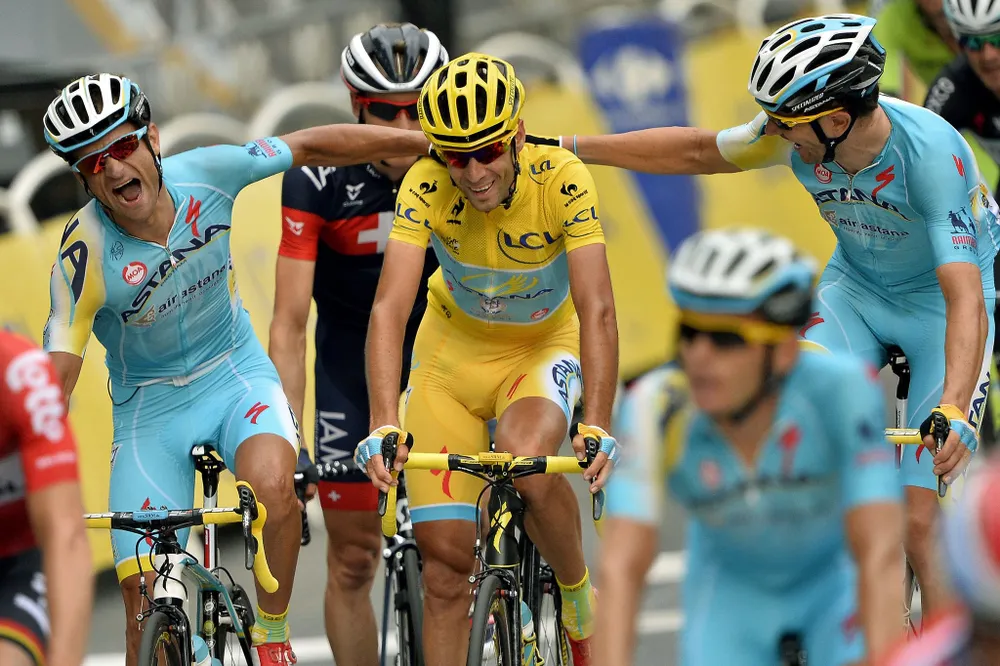 Vincenzo Nibali từng đăng quang Tour de France 2014