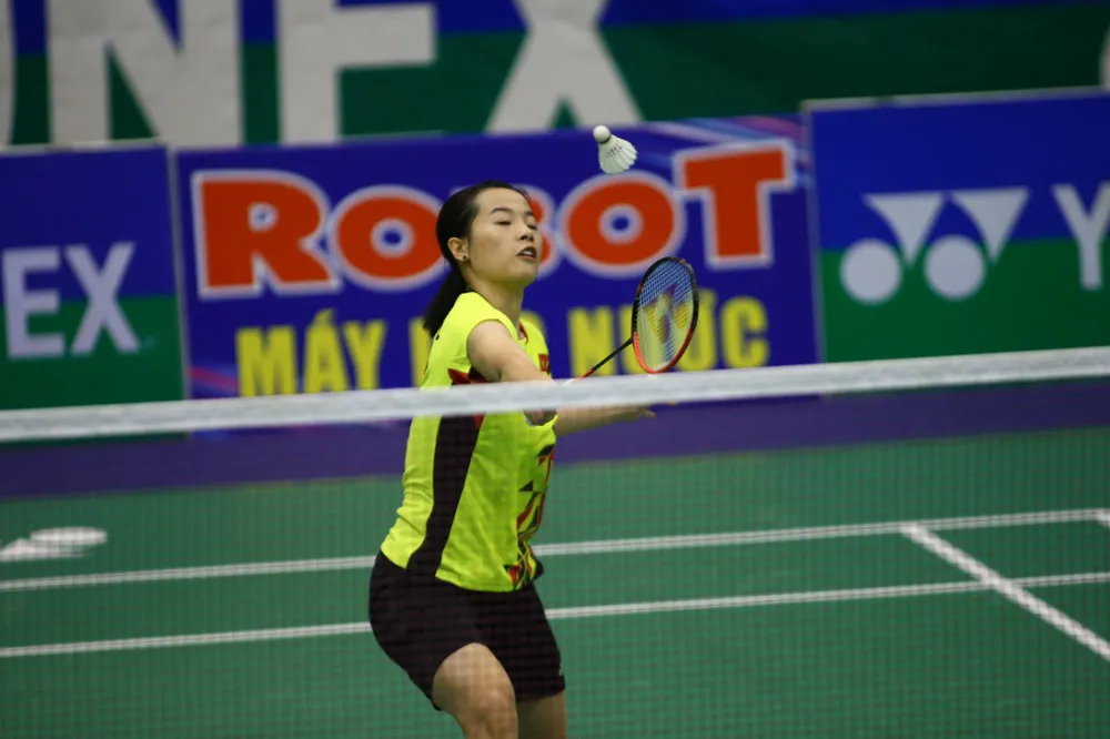 Bốn cô gái Việt Nam lọt vào tứ kết đơn nữ giải cầu lông quốc tế Việt Nam Open 2022 ảnh 2