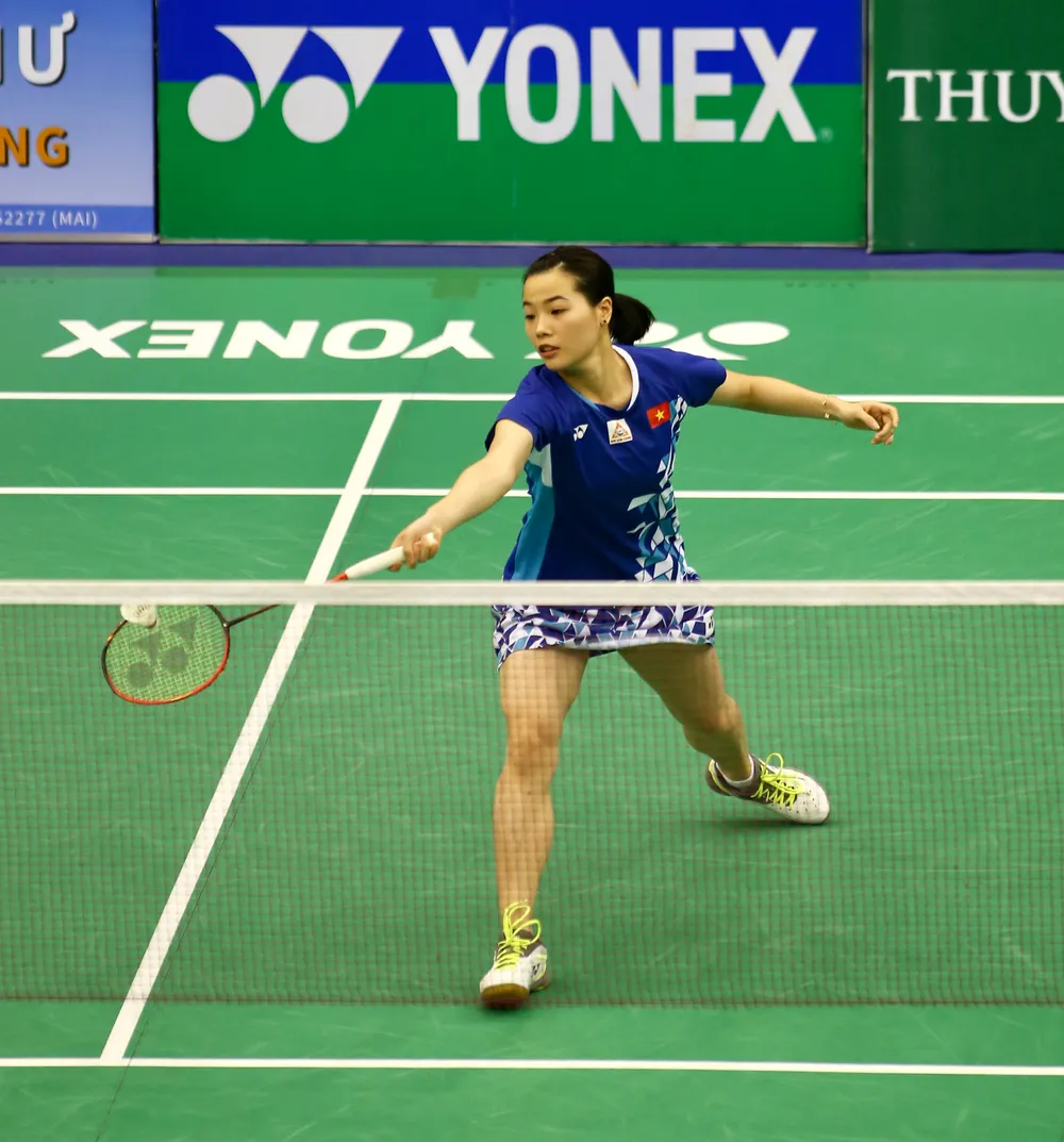 Nguyễn Thuỳ Linh vượt qua Vũ Thị Trang để vào chung kết giải cầu lông quốc tế Việt Nam Open 2022 ảnh 2