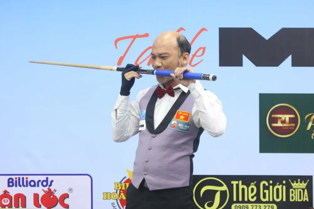 Mã Xuân Cường vui mừng khi kết thúc trận chung kết