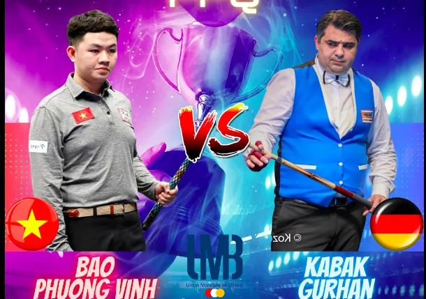 Bao Phương Vinh “mở hàng” thuận lợi cho Billiards Carom 3 băng Việt Nam tại World Cup Veghel ảnh 2
