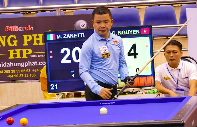 Nguyễn Trần Thanh Tự bất phân thắng bại với cơ thủ số 1 thế giới lọt vào vòng chung kết giải Billiards danh giá nhất hành tinh World Championship ảnh 1