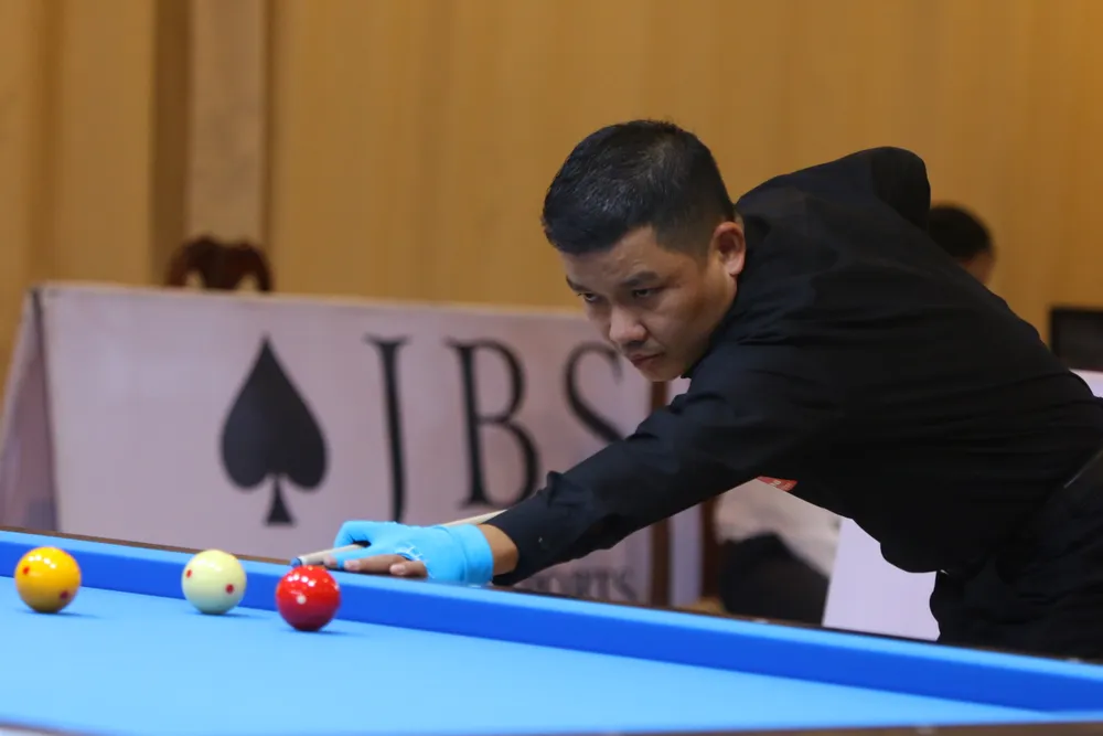 Cơ thủ trẻ Chiêm Hoàng Thái tạo dấu ấn ngay lần đầu dự giải Billiards đẳng cấp nhất thế giới World Championship ảnh 2