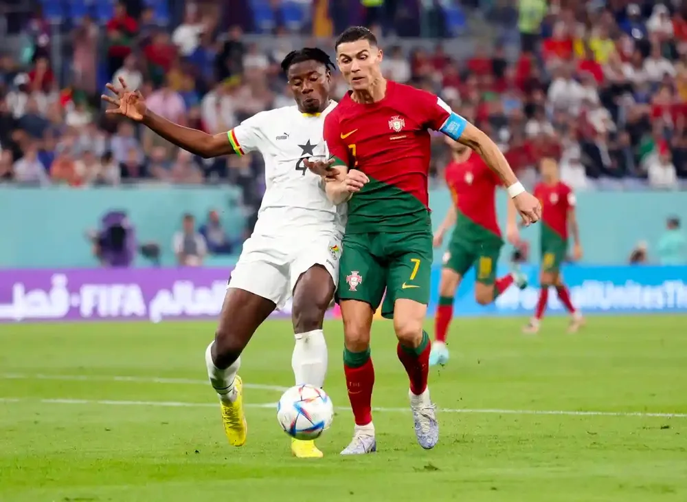 Bảng H: Bồ Đào Nha - Ghana 3-2, Ronaldo ghi tên vào lịch sử ảnh 1