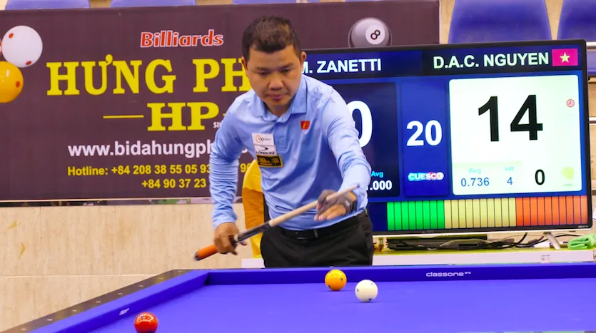 Trần Quyết Chiến khởi đầu mạnh mẽ ở môn Billiards Đại hội TDTT toàn quốc ảnh 2