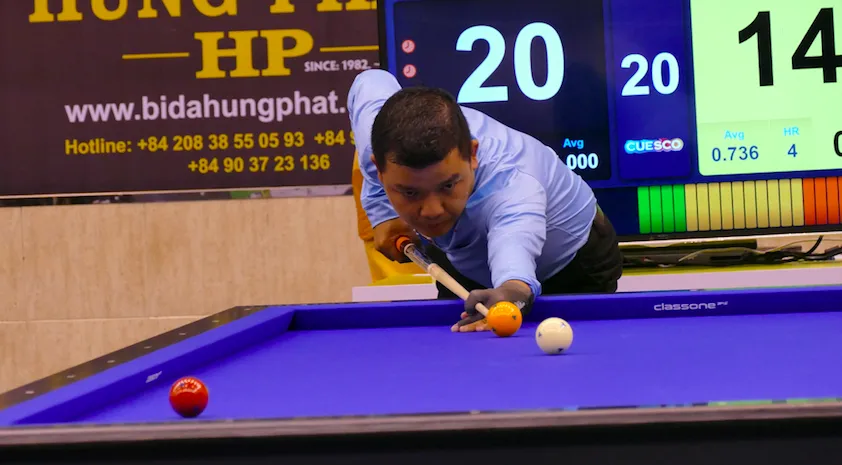 Nguyễn Đức Anh Chiến nhận thất bại vào giờ chót