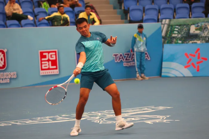 Trịnh Linh Giang hạ gục Thái Sơn Kwiatkowski giúp Tây Ninh giành huy chương vàng đồng đội nam ảnh 2