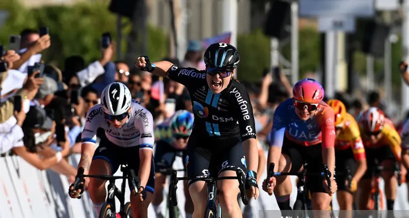 Charlotte Kool chiến thắng chặng