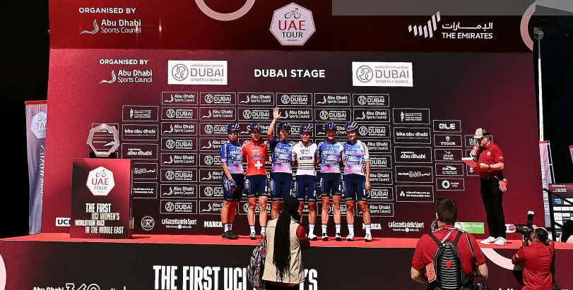 Nguyễn Thị Thật cùng đội Israel-Premier Tech Roland