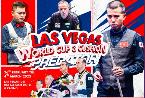 Trần Quyết Chiến sẽ đấu với nhiều cao thủ Billiards thế giới tại Mỹ