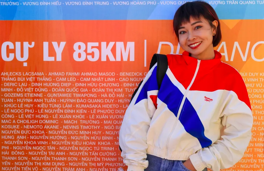 Chị Mai sẵn sàng chinh phục cự ly 85km
