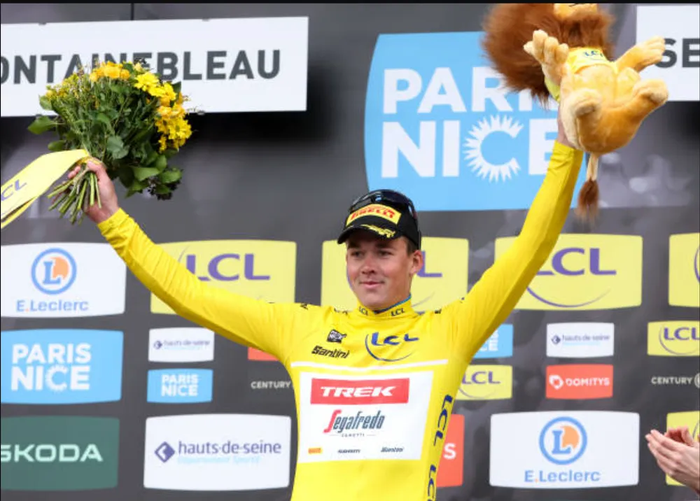 Mads Pedersen giành áo vàng tổng sắp