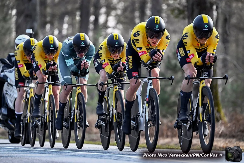 Jumbo-Visma chơi khá tốt về nhất chặng