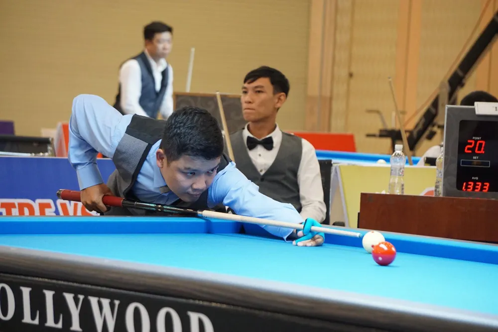 Nguyễn Đức Anh Chiến đang có điểm rơi phong độ tốt