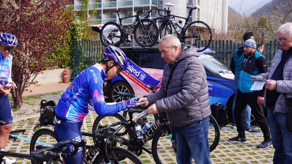 Nguyễn Thị Thật đang trong quá trình tập huấn tại châu Âu