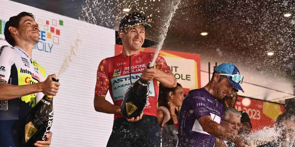 Alexey Lutsenko đăng quang Giro di Sicilia 2023