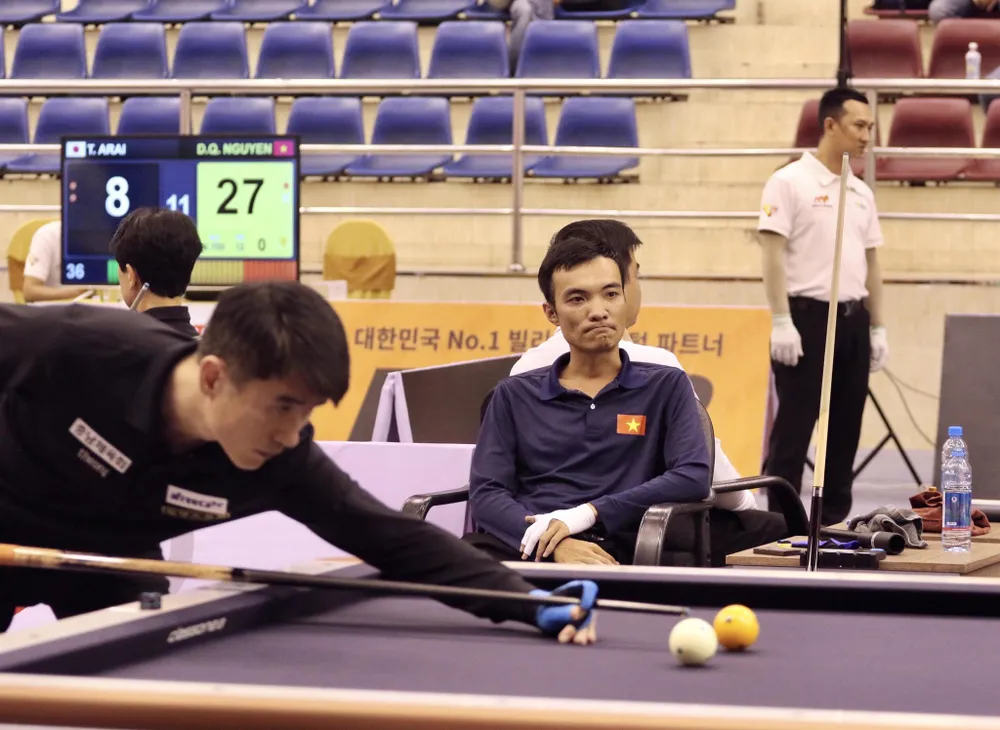 Kang Ja In đã bị Phạm Quốc Thích giành chiến thắng nhanh chóng